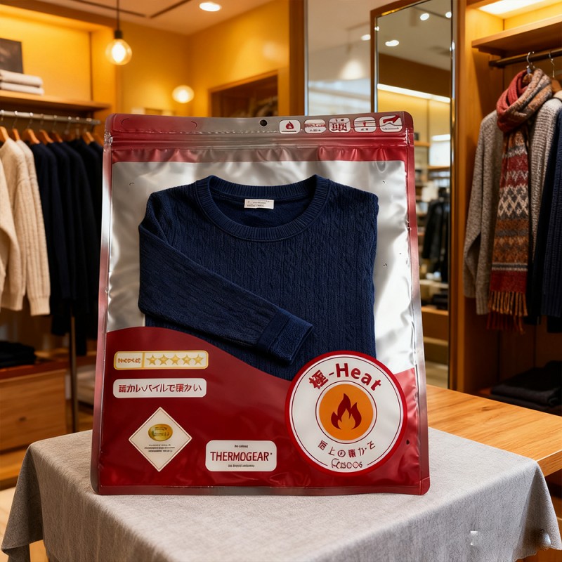 Gebreide verpakkingszak